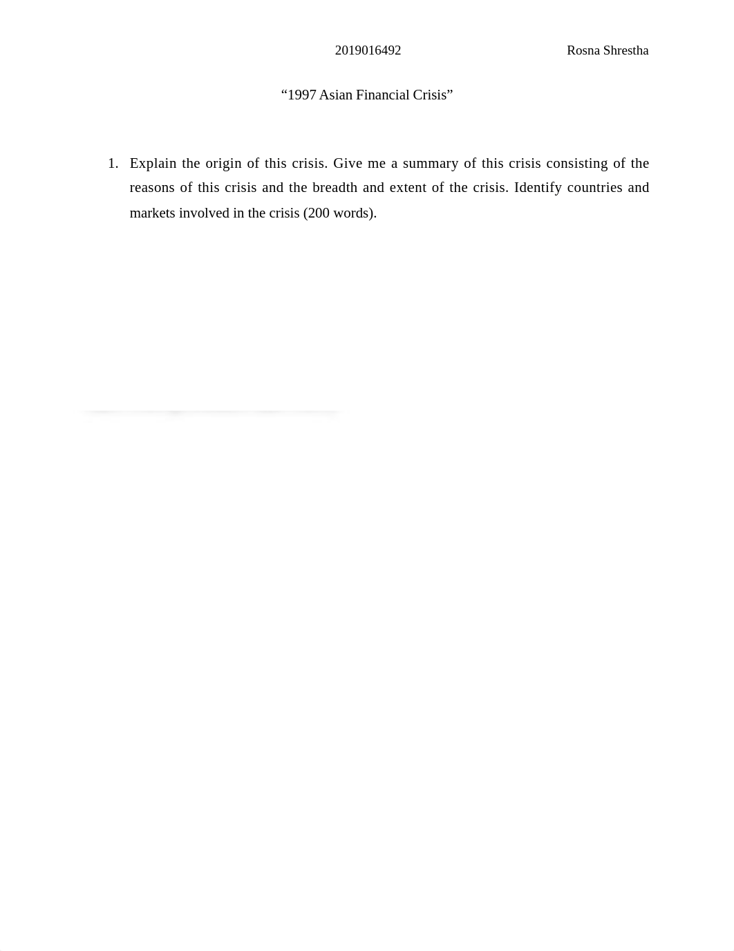 1997 Asian Financial Crisis - Rosna Shrestha - 2019016492.docx_d2iui2uo2kn_page1