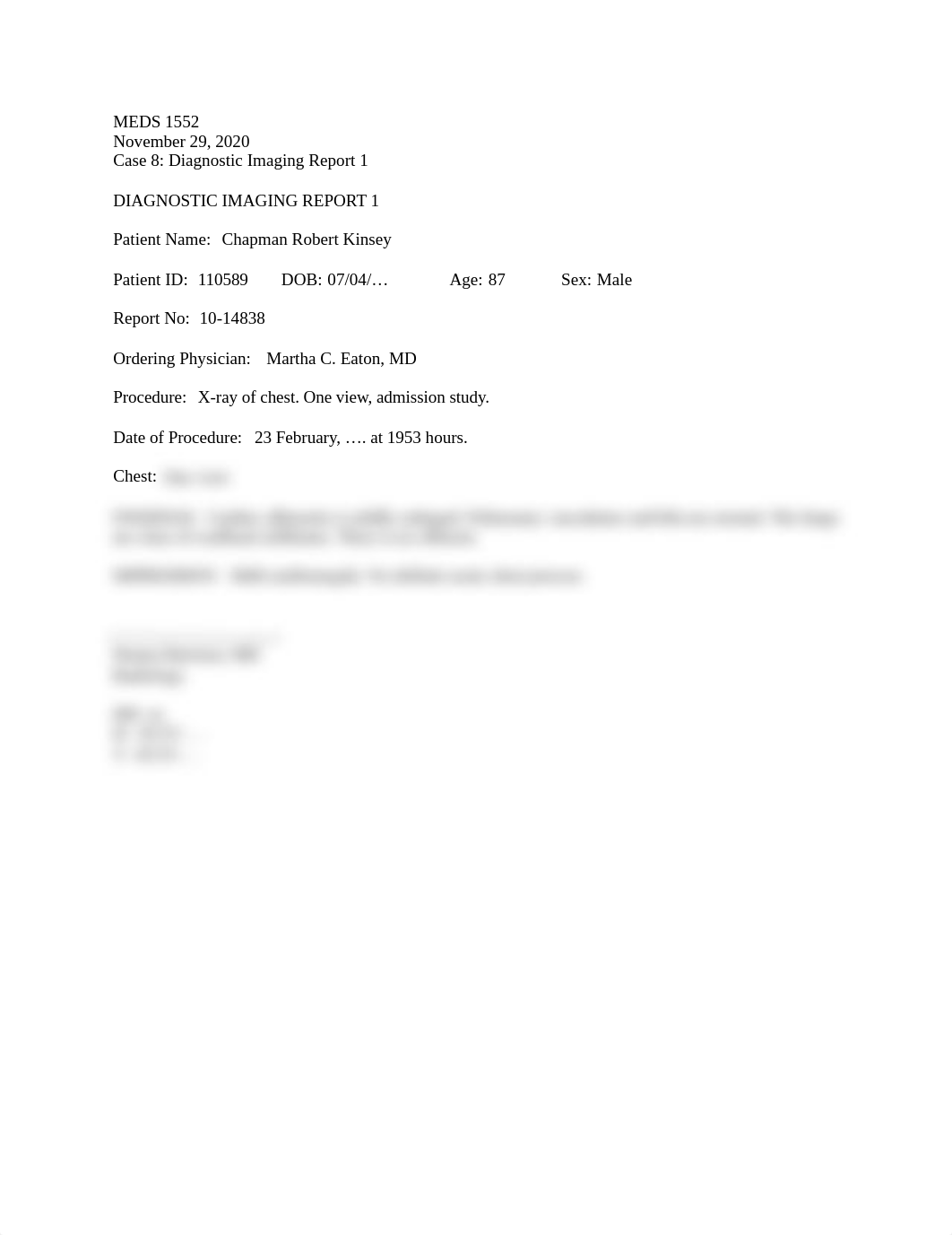 MEDS 1552 CASE 8 DIAGNOSTIC IMAGING REPORT 1.docx_d2ixieun6yk_page1