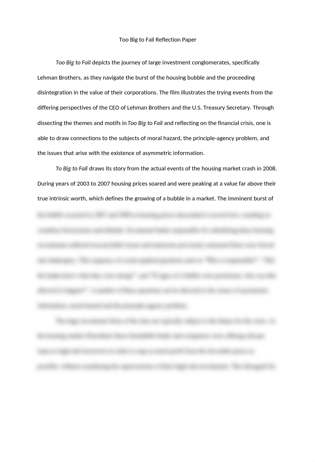 Too Big to Fail Reflection Paper.docx_d2j2pct8izm_page1