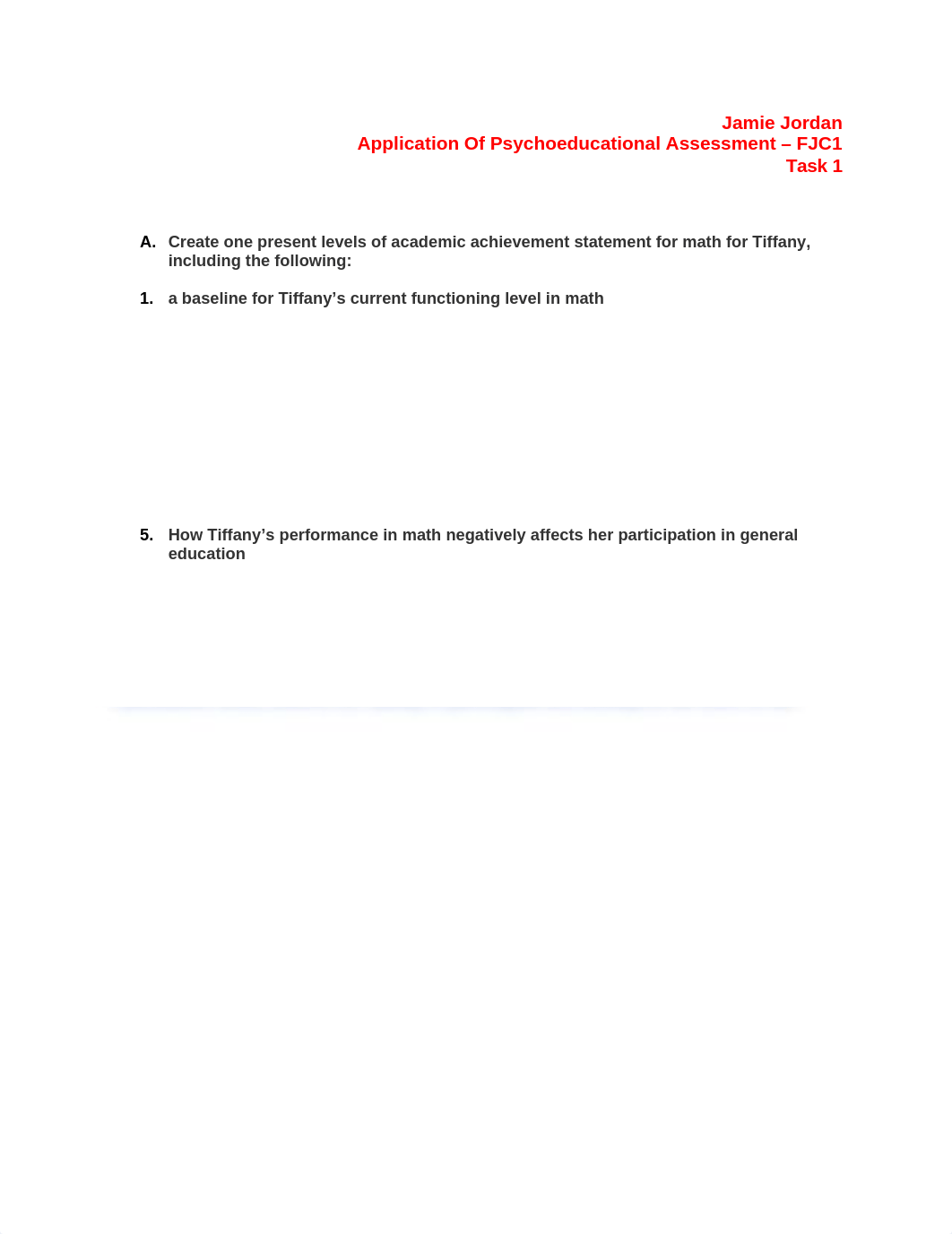 Psychoeducational Assessment FJC1 Task 1 Jamie Jordan.docx_d2j9jcdy7nx_page1