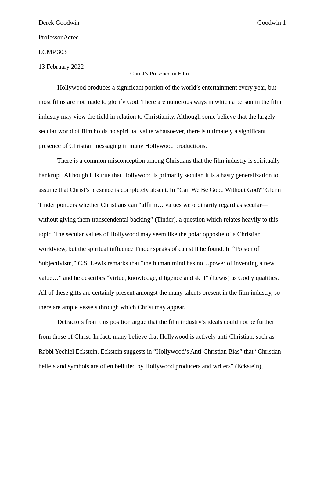 Documented Worldview Essay.docx_d2jd9wn61v4_page1