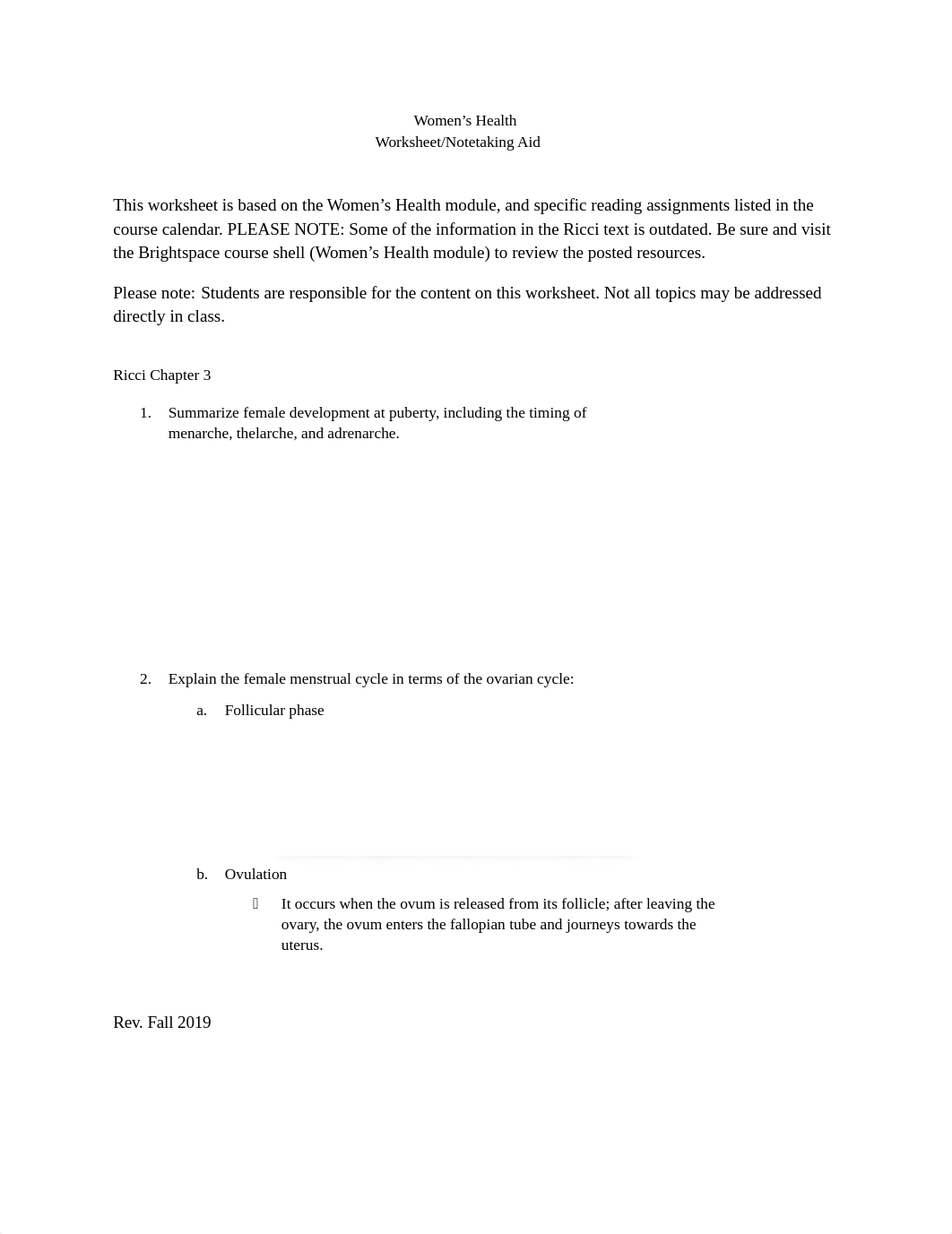 2019 Womens Health Worksheet1.docx_d2jm61b3ut9_page1