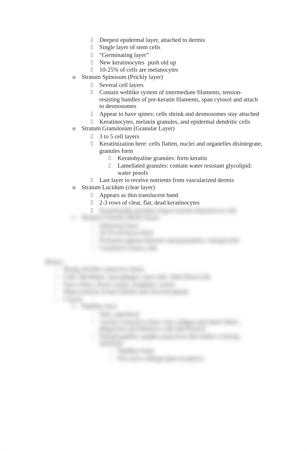 Bio 232- The Integumentary System Notes_d2jsg8gz2w1_page2