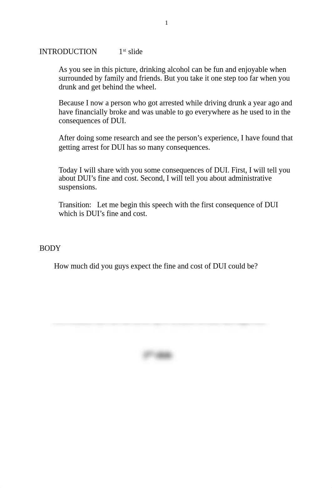 Final drunk driving speech .docx_d2jtm17upjc_page1