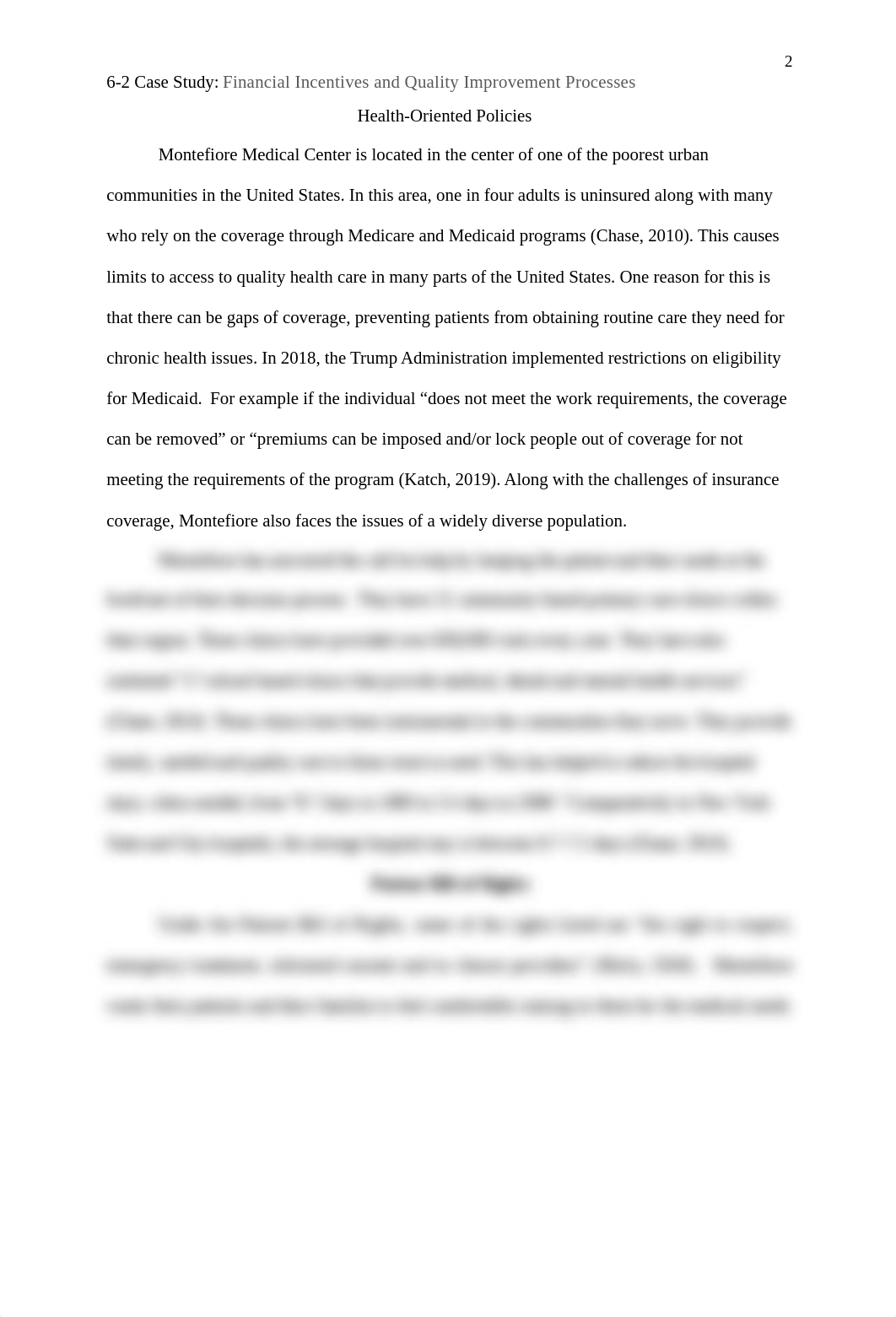 Ellissa Jones IHP 410 6_2 Case Study Financial Incentives and Quality Improvement Processes.docx_d2jy6or9wux_page2