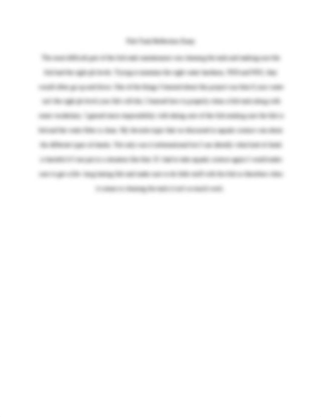 Fish tank Reflection essay.docx_d2k33865r28_page1