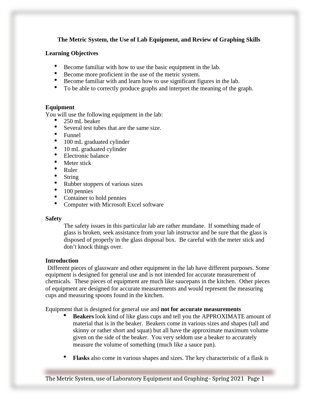 02 -  Metric system, Lab Equipment and Graphing Spring 2021 Covid19 - Copy.docx_d2k4fuhjk2r_page1