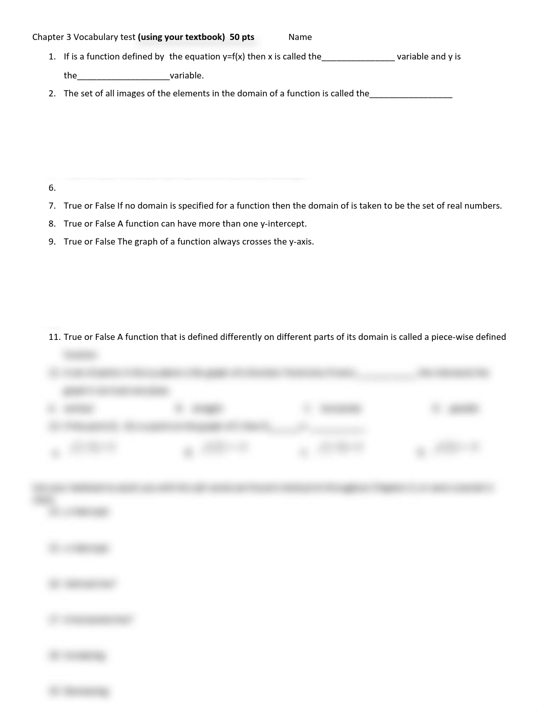 Chapter 3 Vocabulary test Name_d2k9j4aigk5_page1