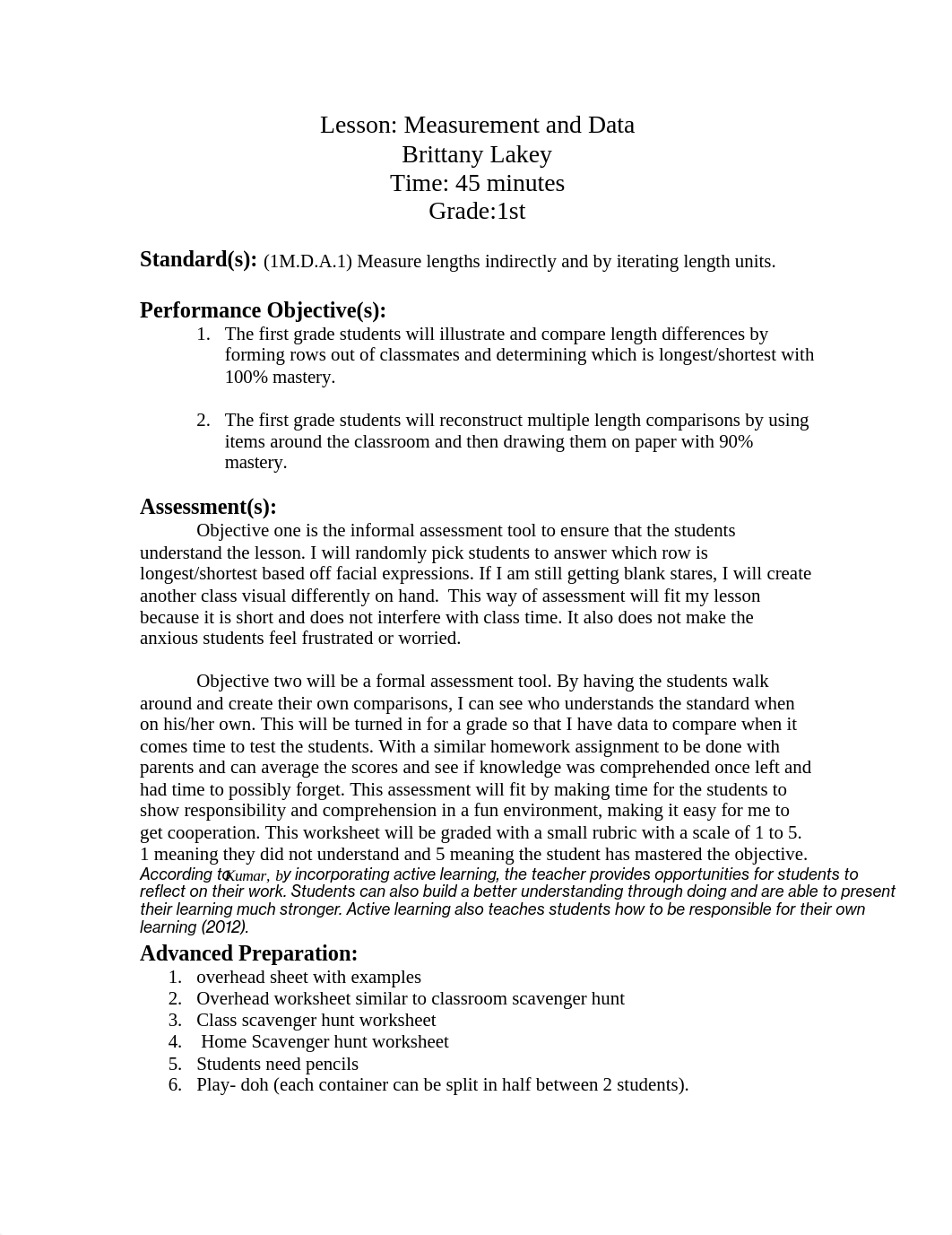 Lesson Plan #1 (Measurements and Data)_d2krdwgx17z_page1