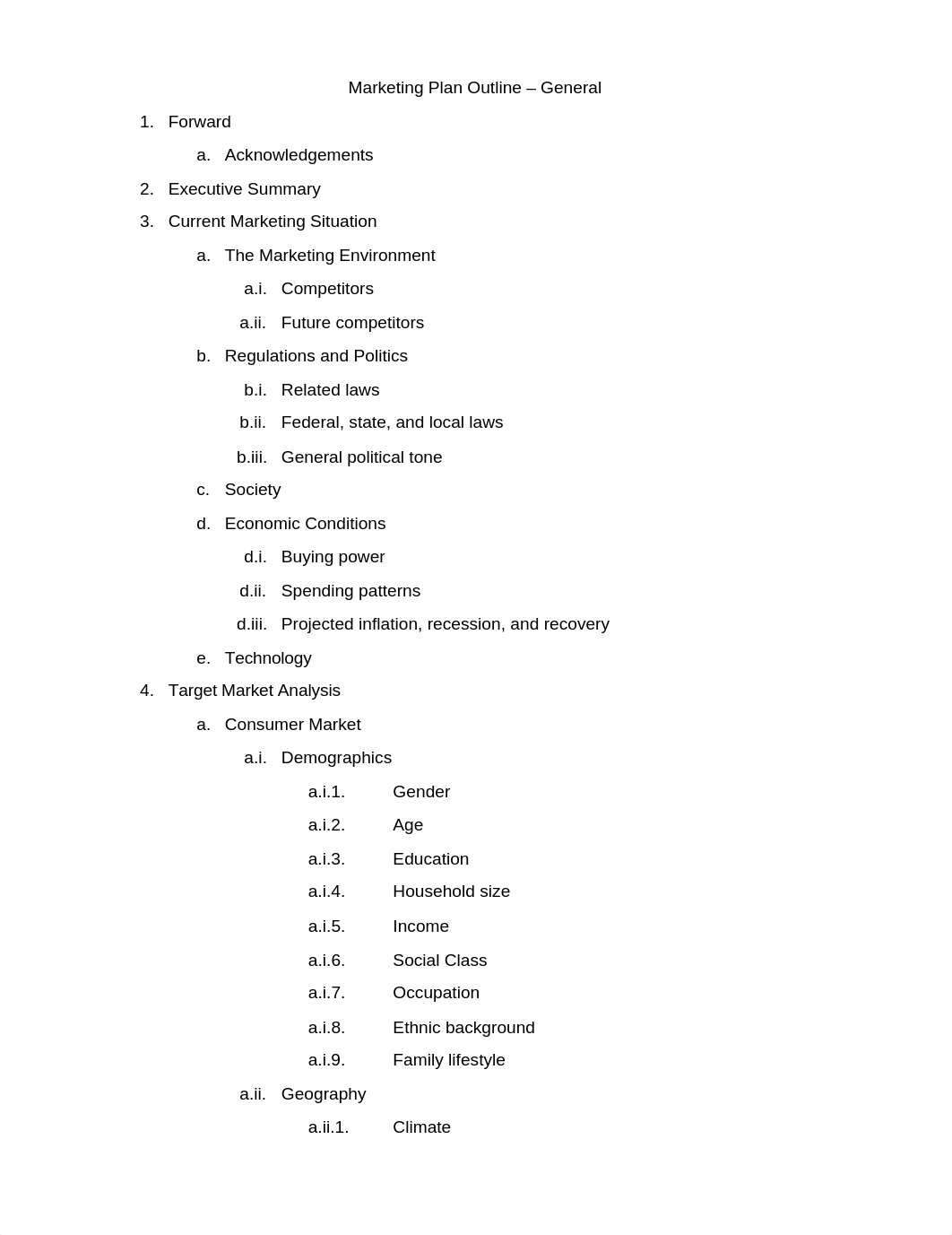 Marketing Plan Outline - General Student-Created Outline_d2ku7nirbtf_page1