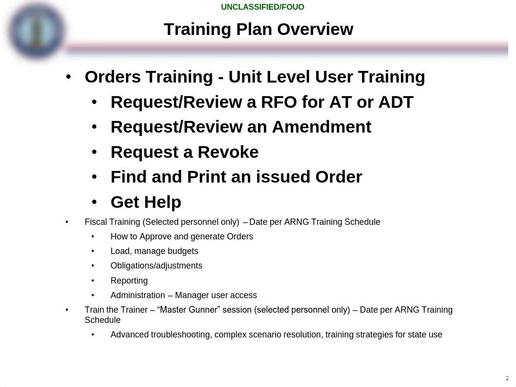 AFCOS_DAMPS_Orders_Training_OVERVIEW_12SEP_2020.pdf_d2kxhs6e7x5_page2