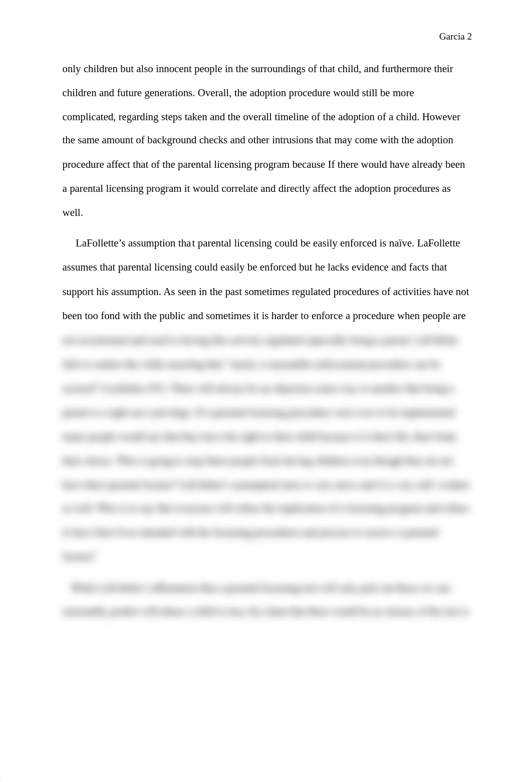 Garcia , Dagoberto Essay Response to Hugh LaFollette Licensing Parents .pdf_d2luqgk4okp_page2