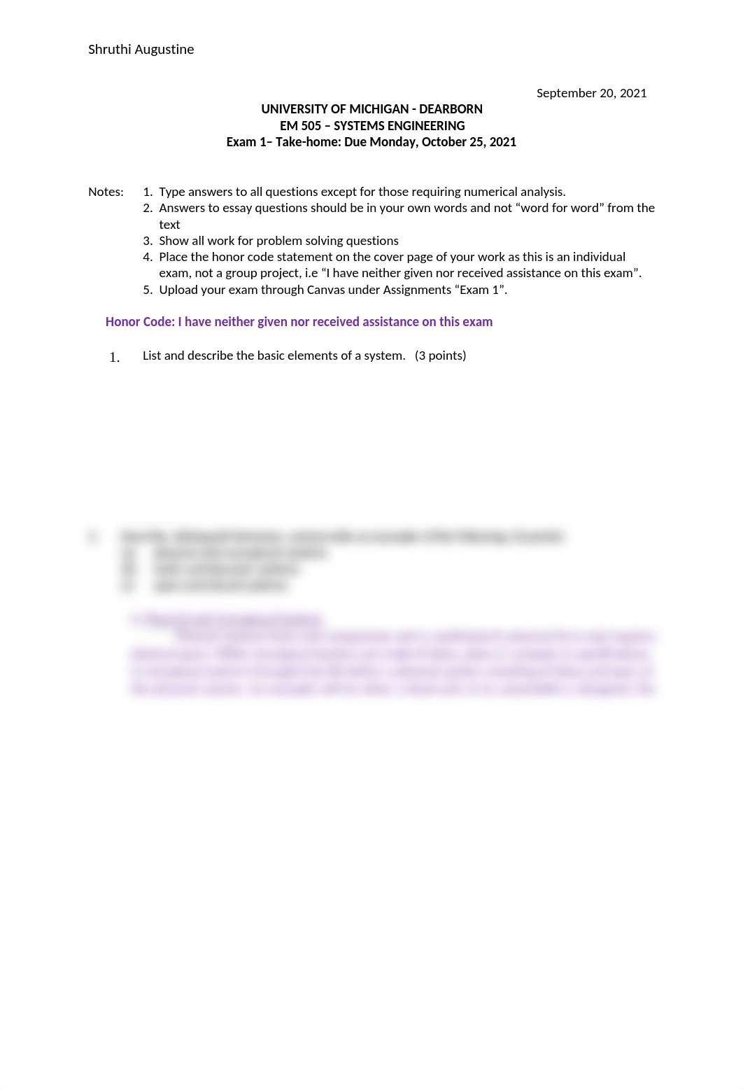 EM 505_Exam I_Fall 2021_Shruthi Augustine.doc_d2m5b0jwkr7_page1