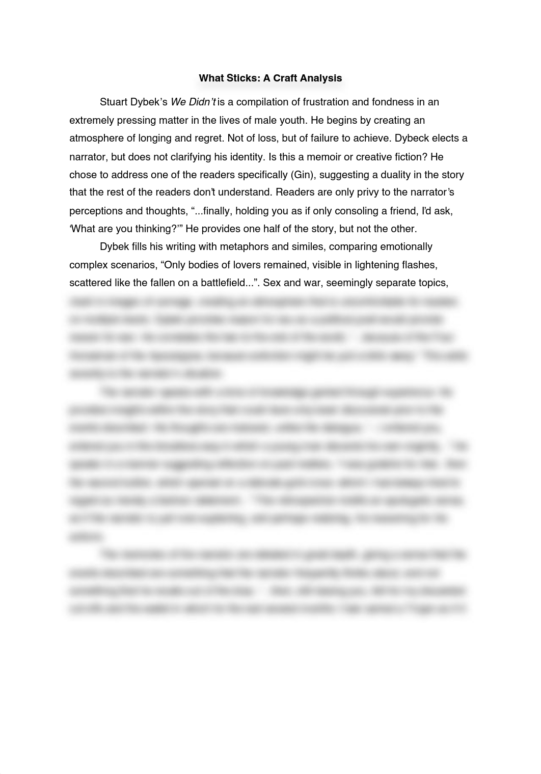 ENG 260-02 Craft Analysis_d2md2rtm4gq_page1