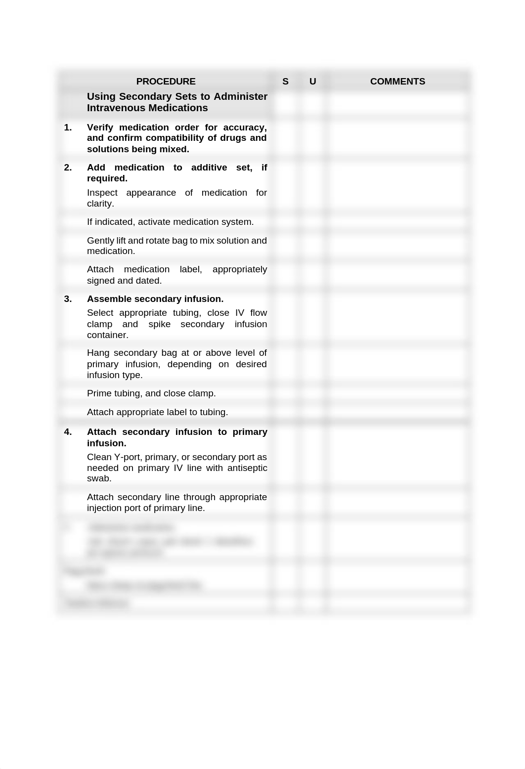 Updated IV Medication Administration Skills Checklist.pdf_d2mi1gqvd2t_page1