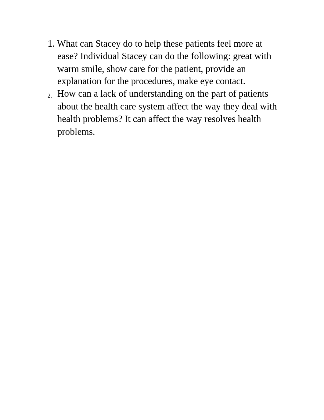 What can Stacey do to help these patients feel more at ease.docx_d2n9d6lbvr2_page1