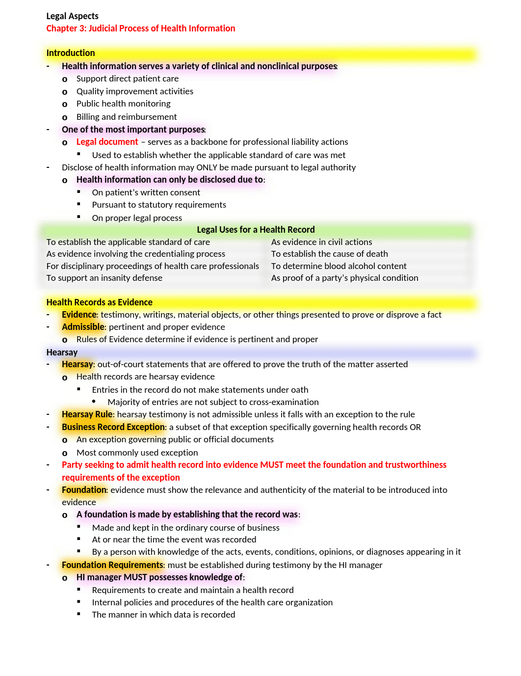 Chapter 3 - Judicial Process of Health Information .docx_d2ngvfd8e94_page1