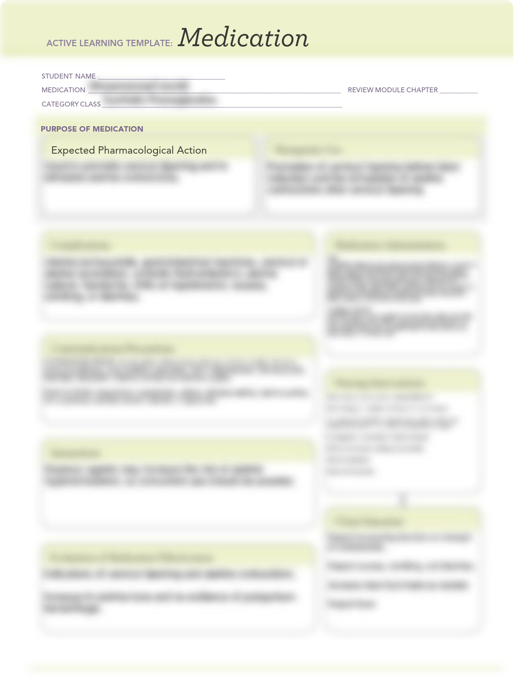 ATI - Medication Template 7 - Dinoprostone_Cervidil.pdf_d2np40l1j6x_page1