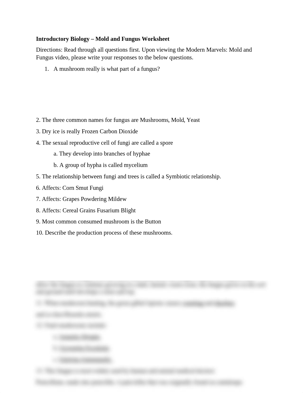 Introductory Biology Worksheet - Mold and Fungus.docx_d2nryps6ggj_page1