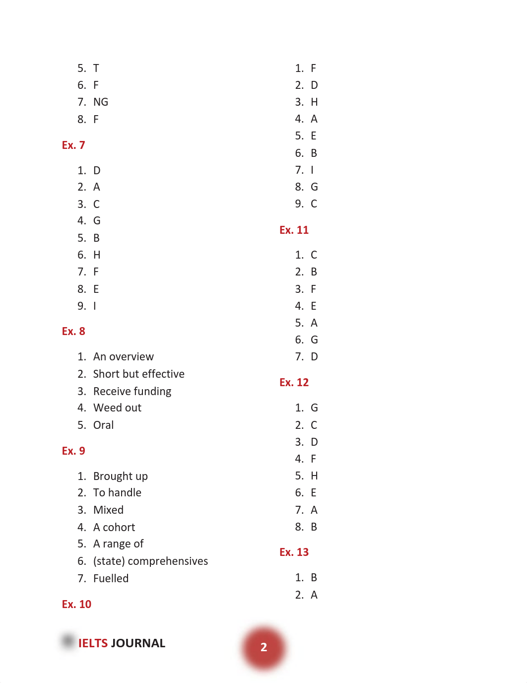 Ielts Journal - Tips for IELTS Reading Academic General Training Module Answer Key by Adam Smith_d2o3w00rvsl_page2