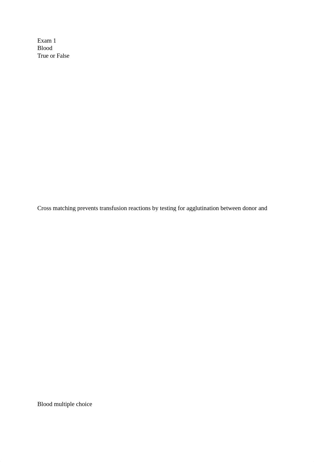 A&P exam 1 BLOOD true:false & multiple choice.docx_d2oafrtz8t4_page1
