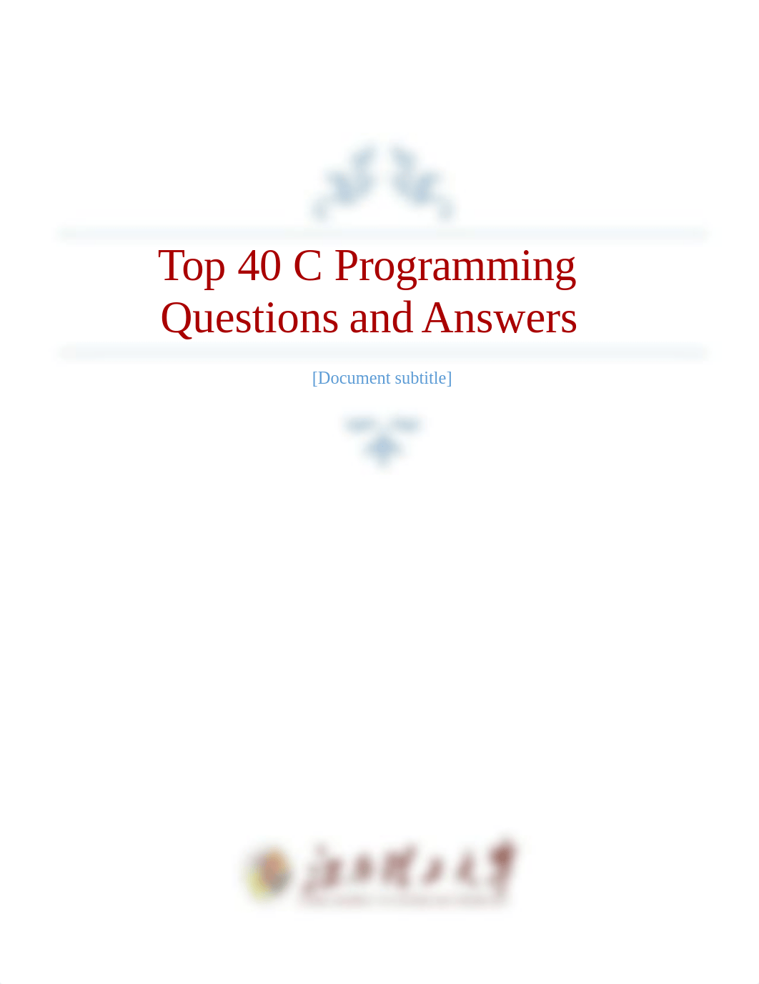 Top 40 C Programming Questions and Answers.pdf_d2oal3vwmdo_page1