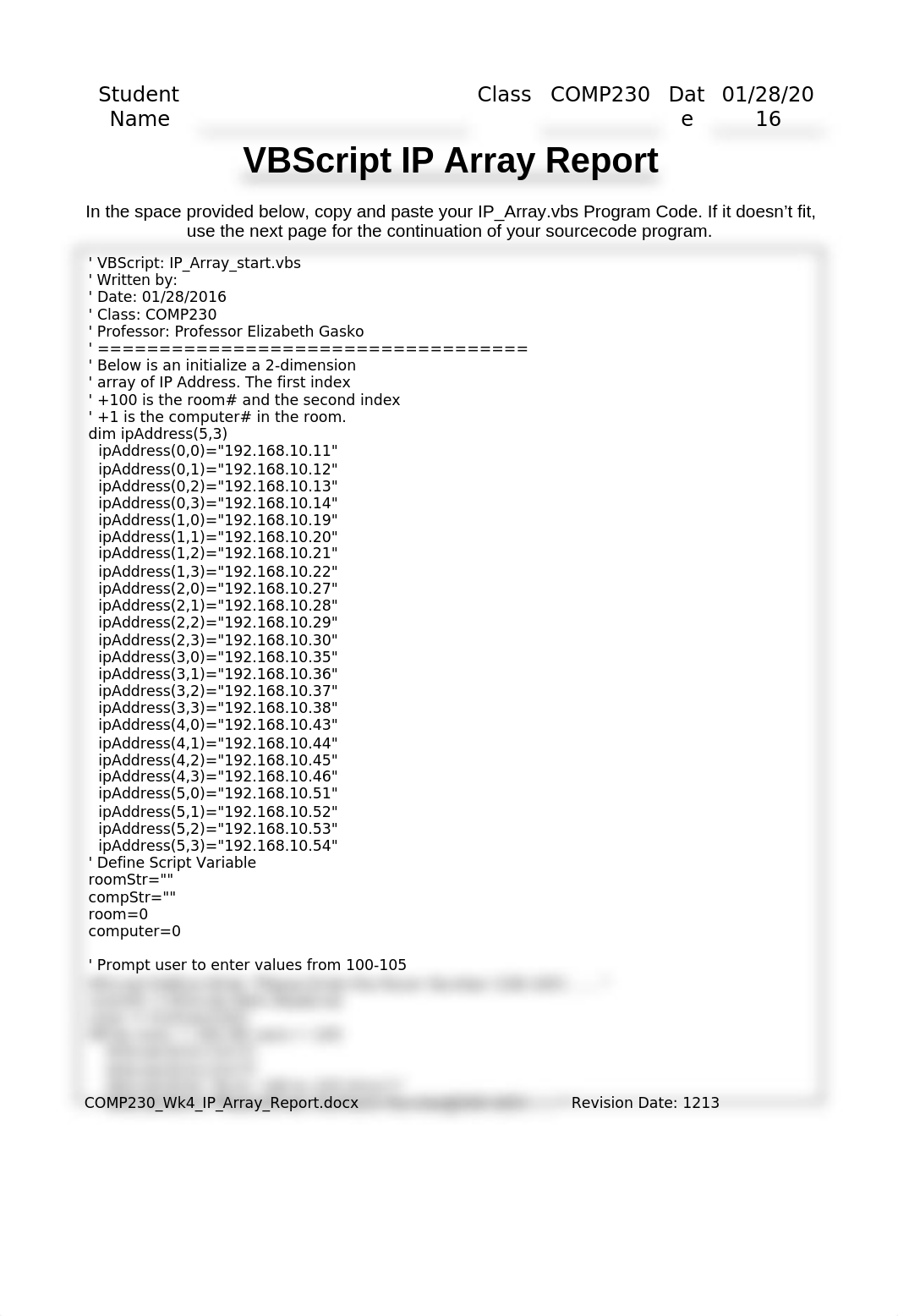 Kaosism COMP230_Wk4_Report_d2ofbphzadd_page1