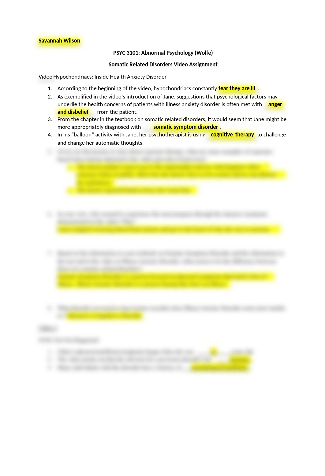 wilson, savannah somatic related disorders video worksheet (1).docx_d2ooqrcj9r0_page1