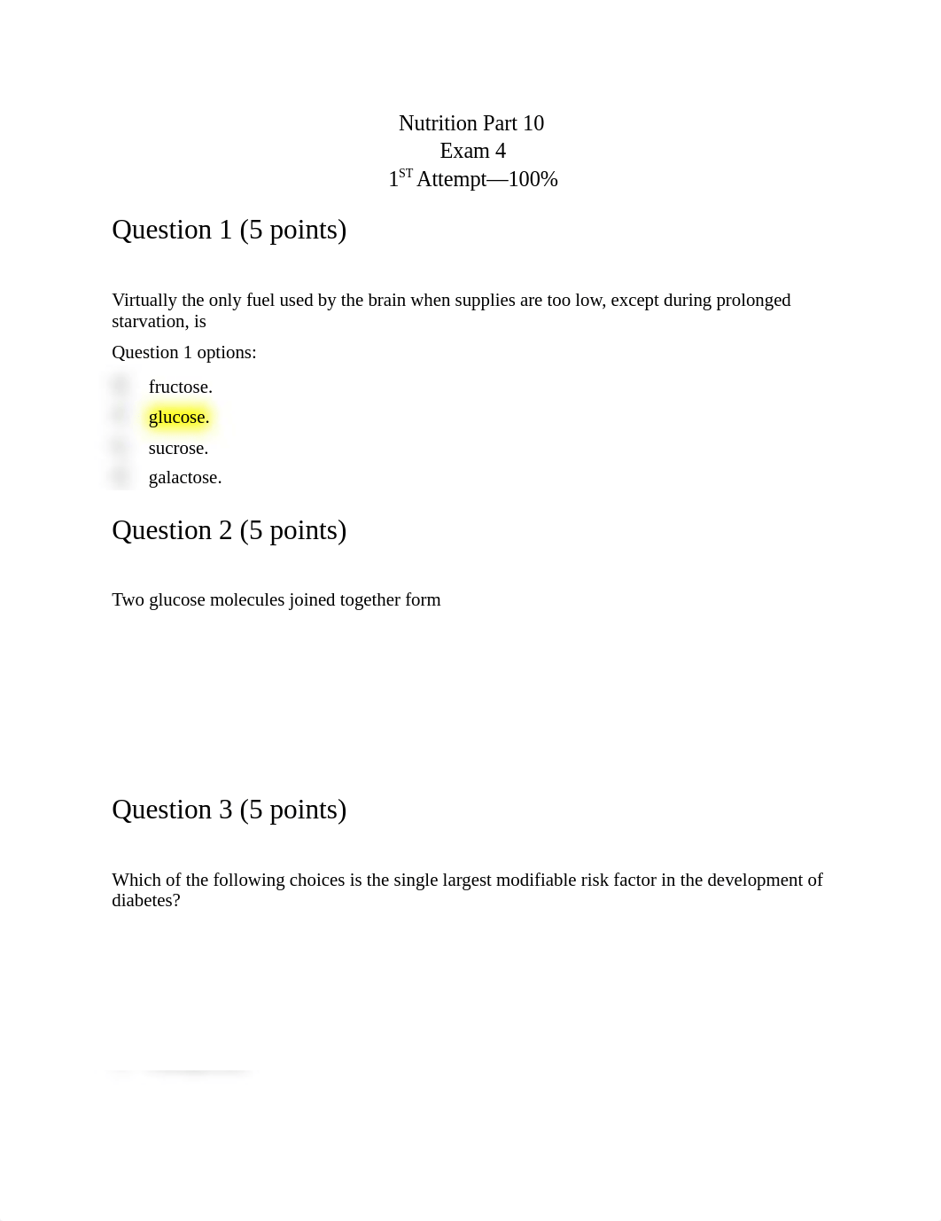 Nutrition Part 1 EXAM 4 1ST ATTEMPT.docx_d2plao3i90v_page1