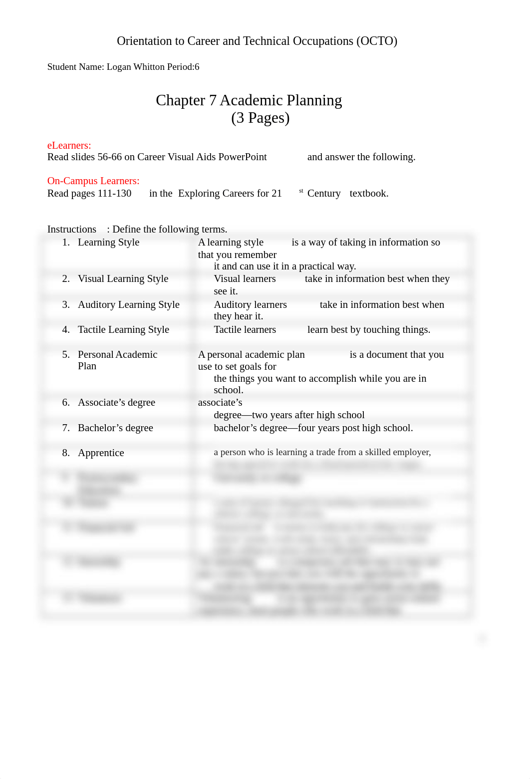 OCTO Chapter 7 Assignment-Academic Planning Assignment-eLearning and BM.docx_d2pn3rvssv8_page1