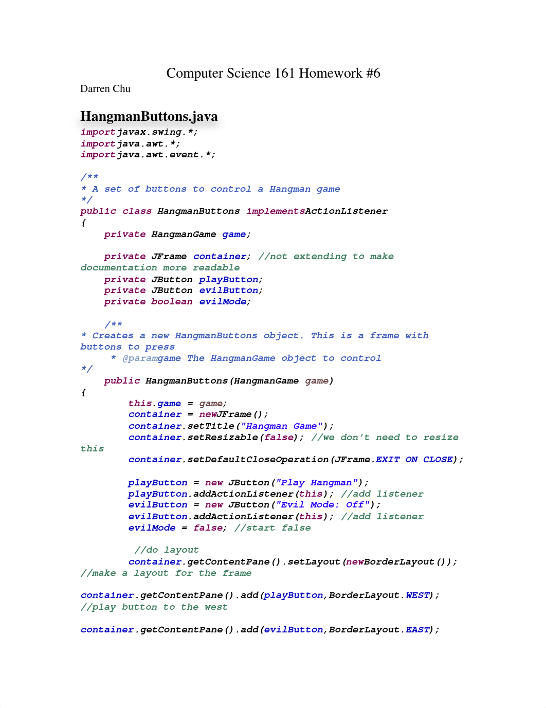 Computer Science 161 Homework 6: Hangman Generated User Interface (GUI)_d2pri20eicy_page1