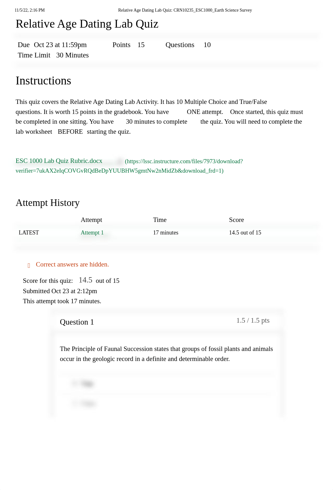 Relative age dating quiz.pdf_d2psauumgmi_page1