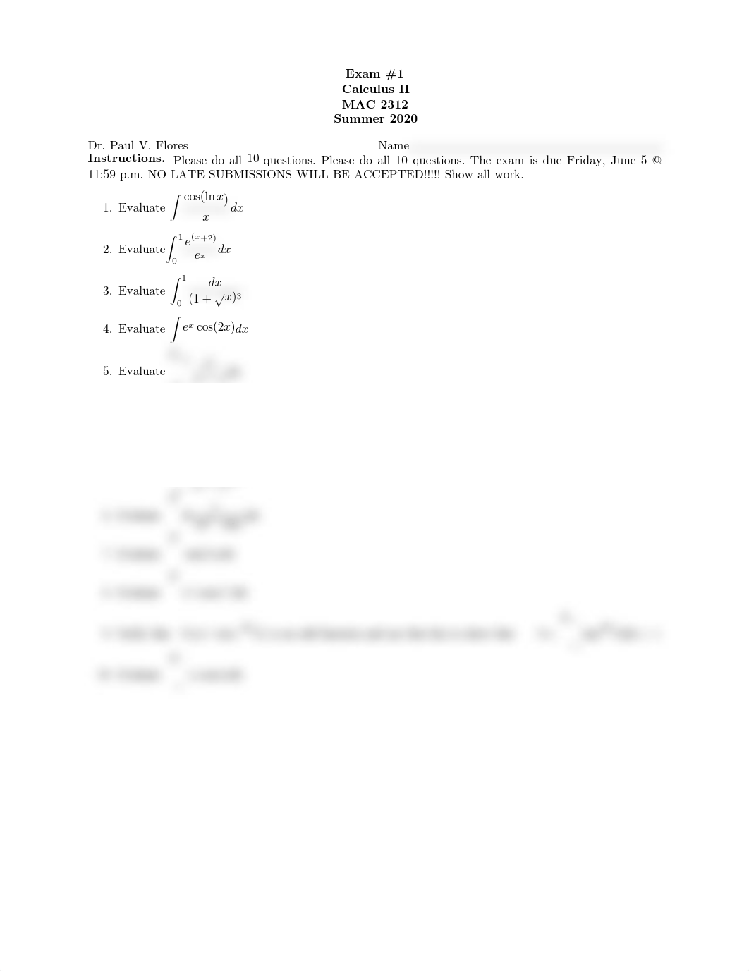 Calculus II Exam 1.pdf_d2psi4o656m_page1