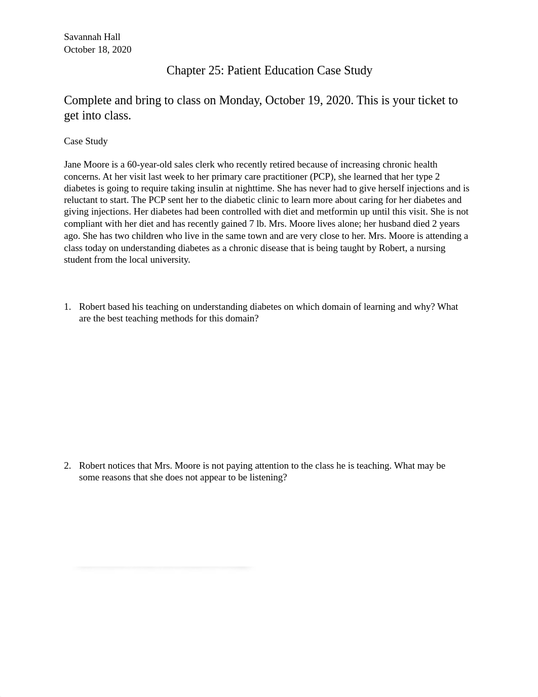 Ch 25 Patient Education Case Study.docx_d2pu7y3kku1_page1