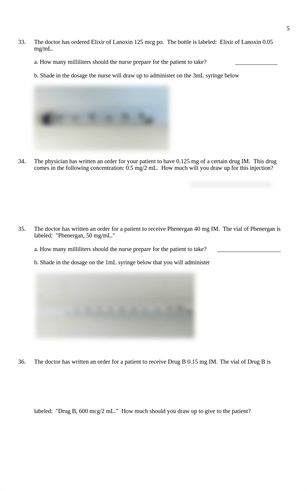 Drug Dosage Calculation Practice Exam 1718(1).doc_d2py9wh83gs_page5