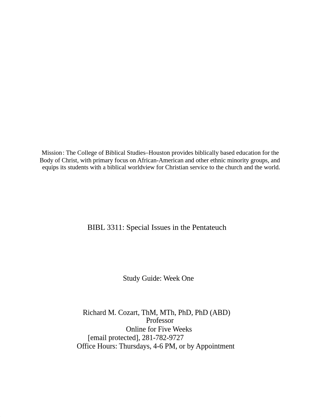 BIBL3311OL - Week 1 Study Guide 2ndone.docx_d2pywz0zebh_page1