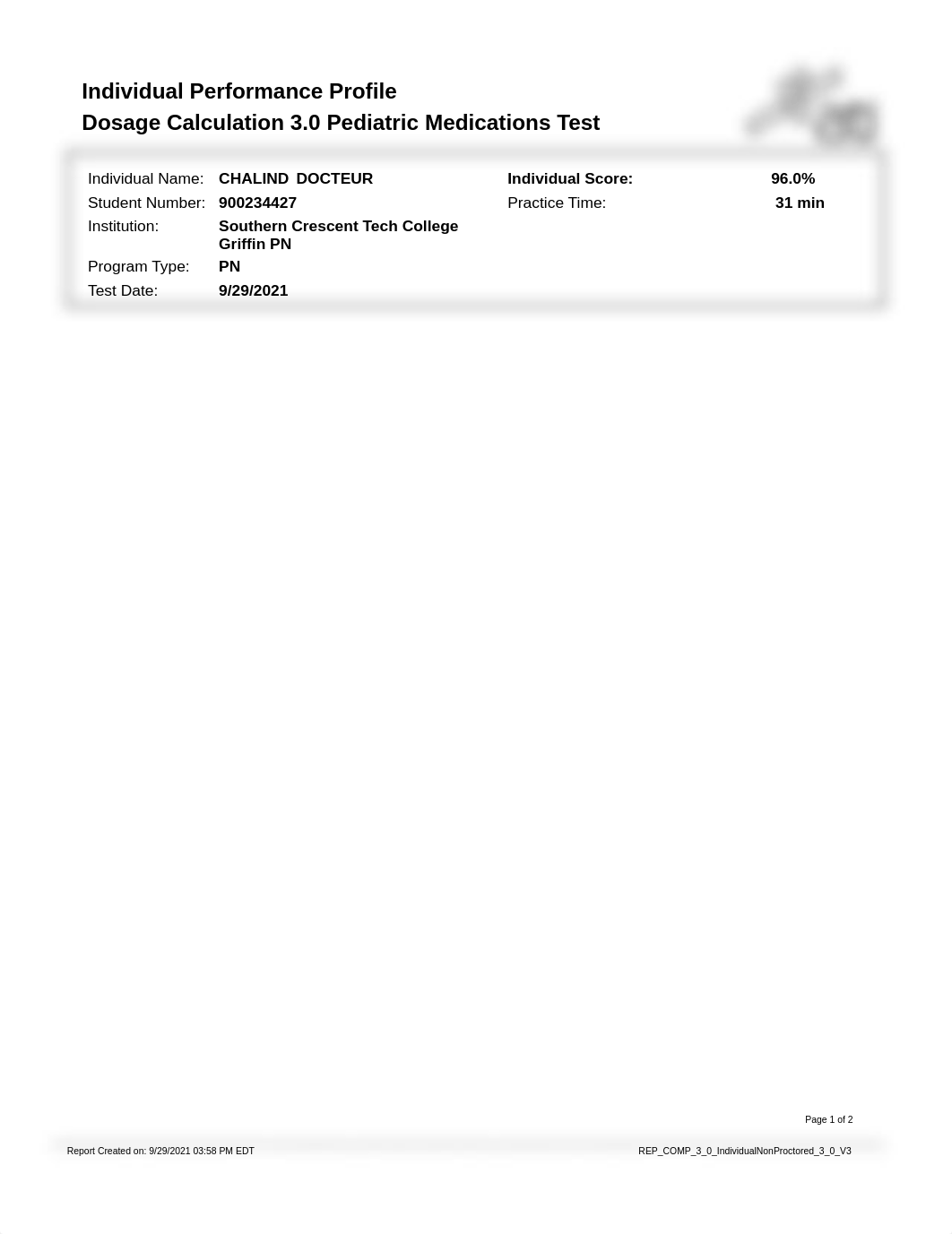 ATI 3.0 Dose Cal Pediatric Medication test.pdf_d2q0g87o76a_page1