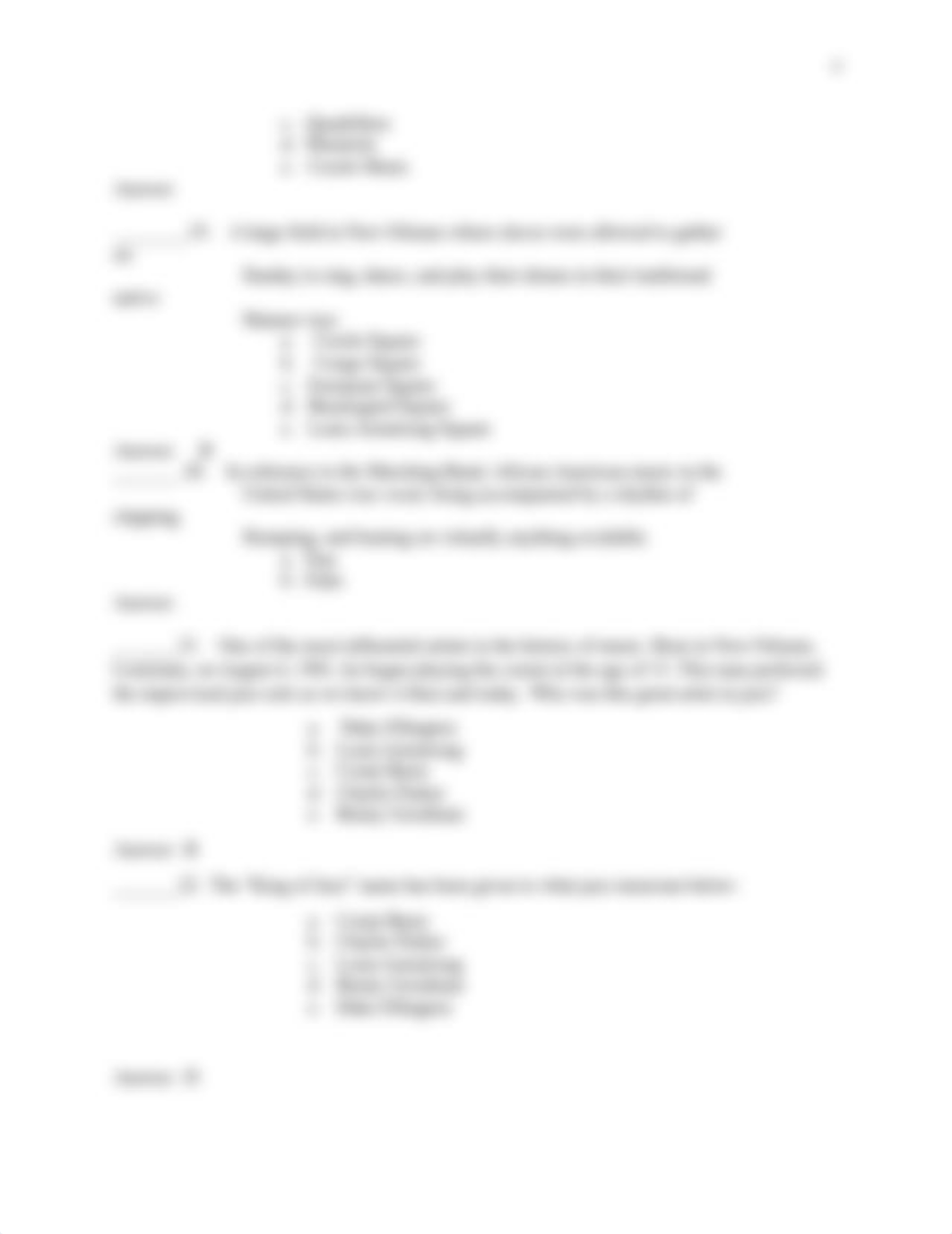 SOUTHERN UNIVERSITY AFRICAN AMERICAN AND AMERICAN POPULAR MUSIC TEST-1_d2q36je2xcf_page4