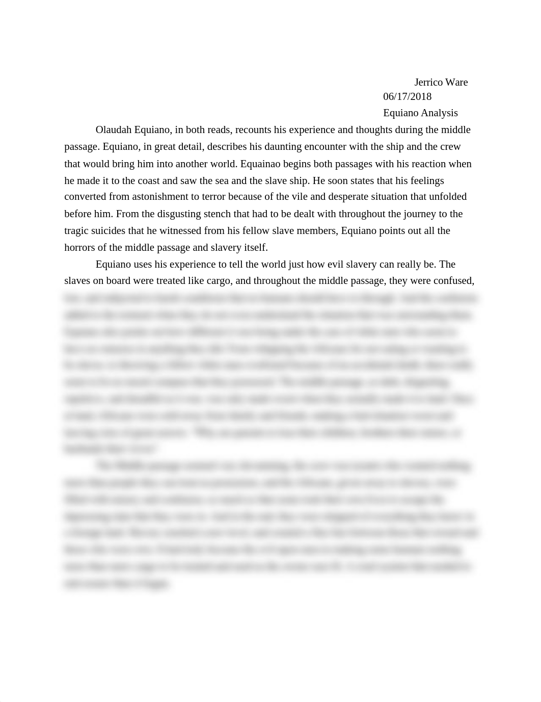 Olaudah Equiano Analysis .docx_d2qabojj0pa_page1