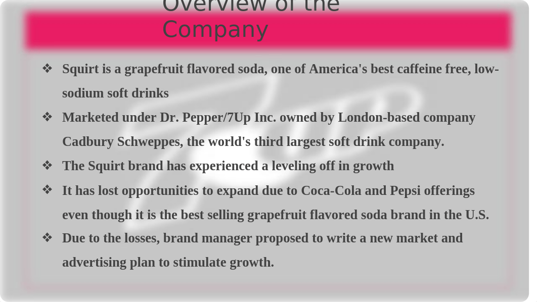 Dr Pepper, 7UP, Inc. Case Study-Mktg 359.pptx_d2qex2rj0a8_page5