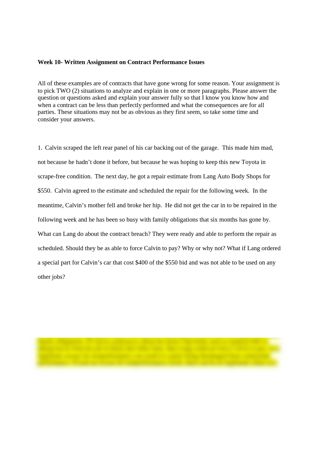 Kah Lin Week 10- Written Assignment on Contract Performance.docx_d2qrt2vnbec_page1