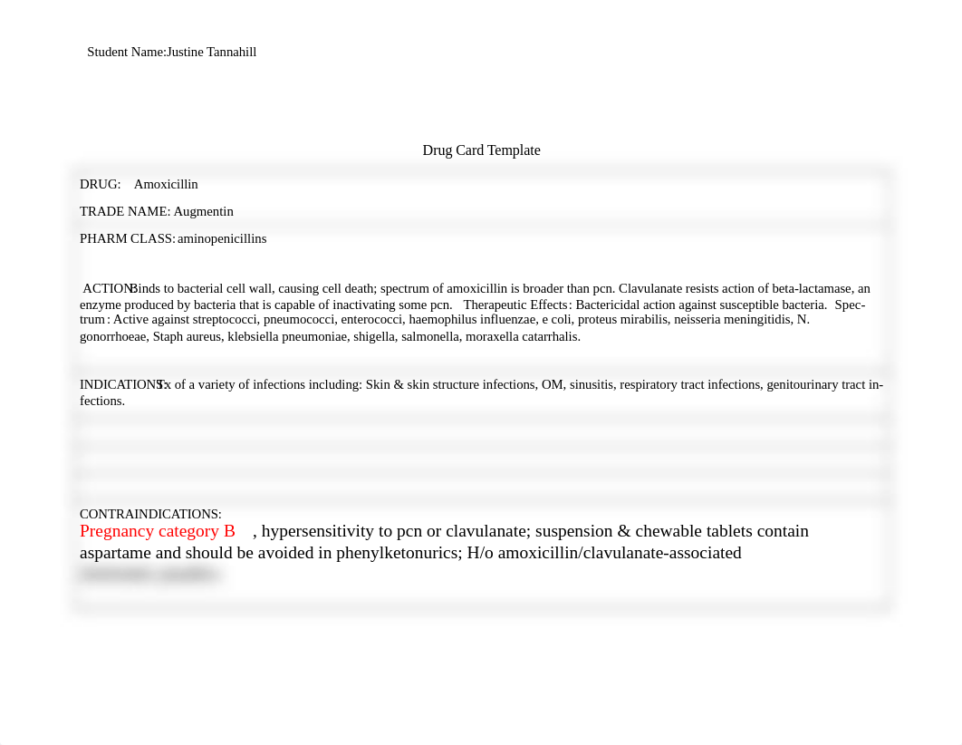 Drug Card Amoxicillin .docx_d2qy4ttdh34_page1