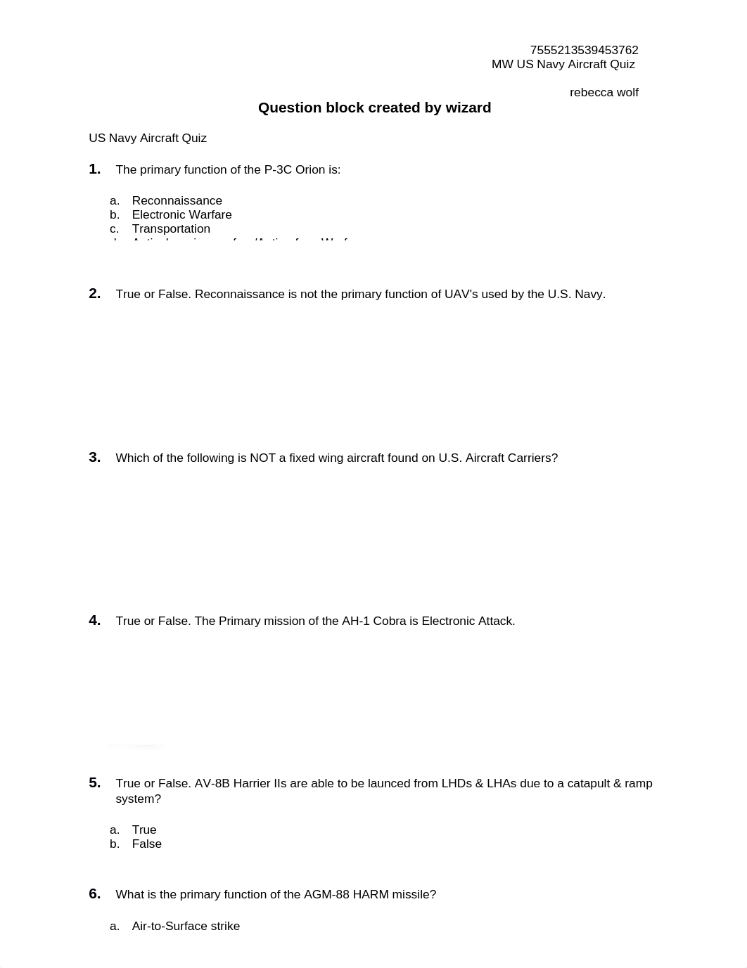 US Navy Aircraft Quiz.docx_d2qyci3pe7i_page1