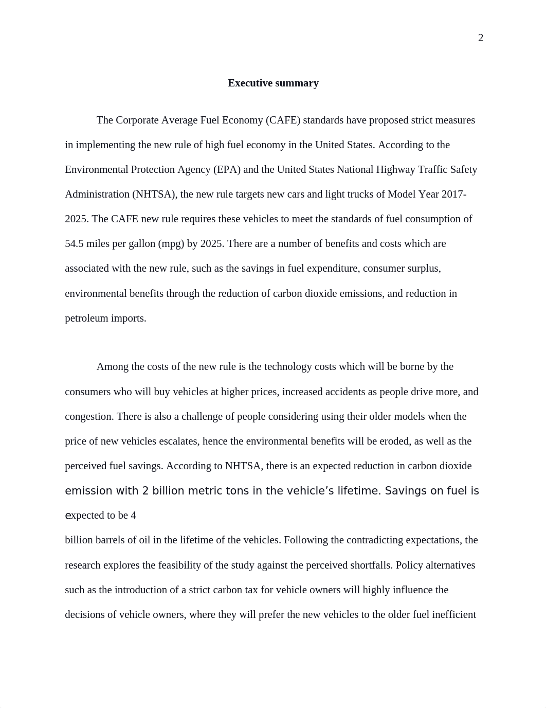 Corporate Average Fuel Economy (CAFE) Standards - Case Analysis.docx_d2sjv8rlx7z_page2