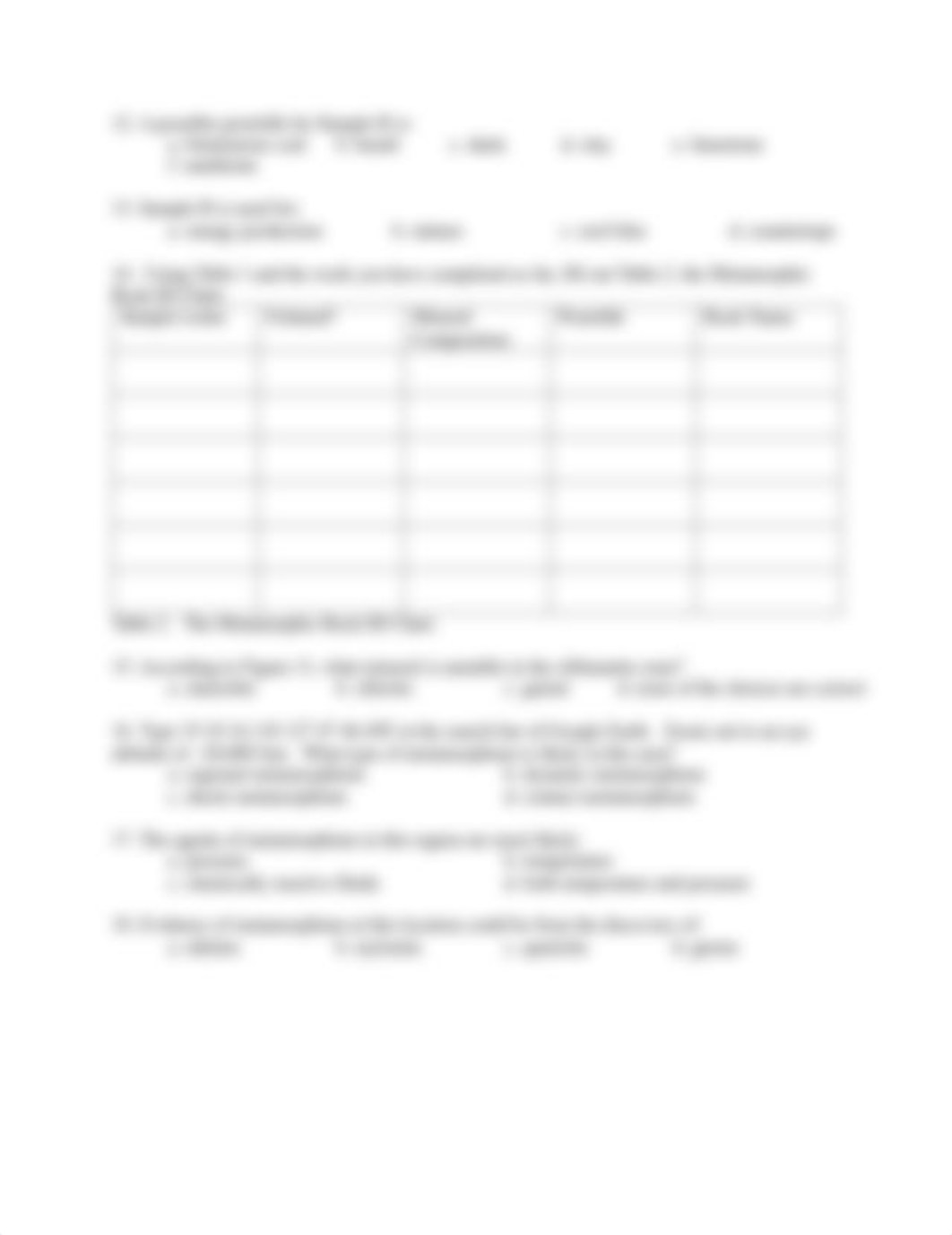 Unit 6 Lab Metamorphic Rocks Fall 23 Rev 2 Student Responses.pdf_d2skzarn0qr_page2