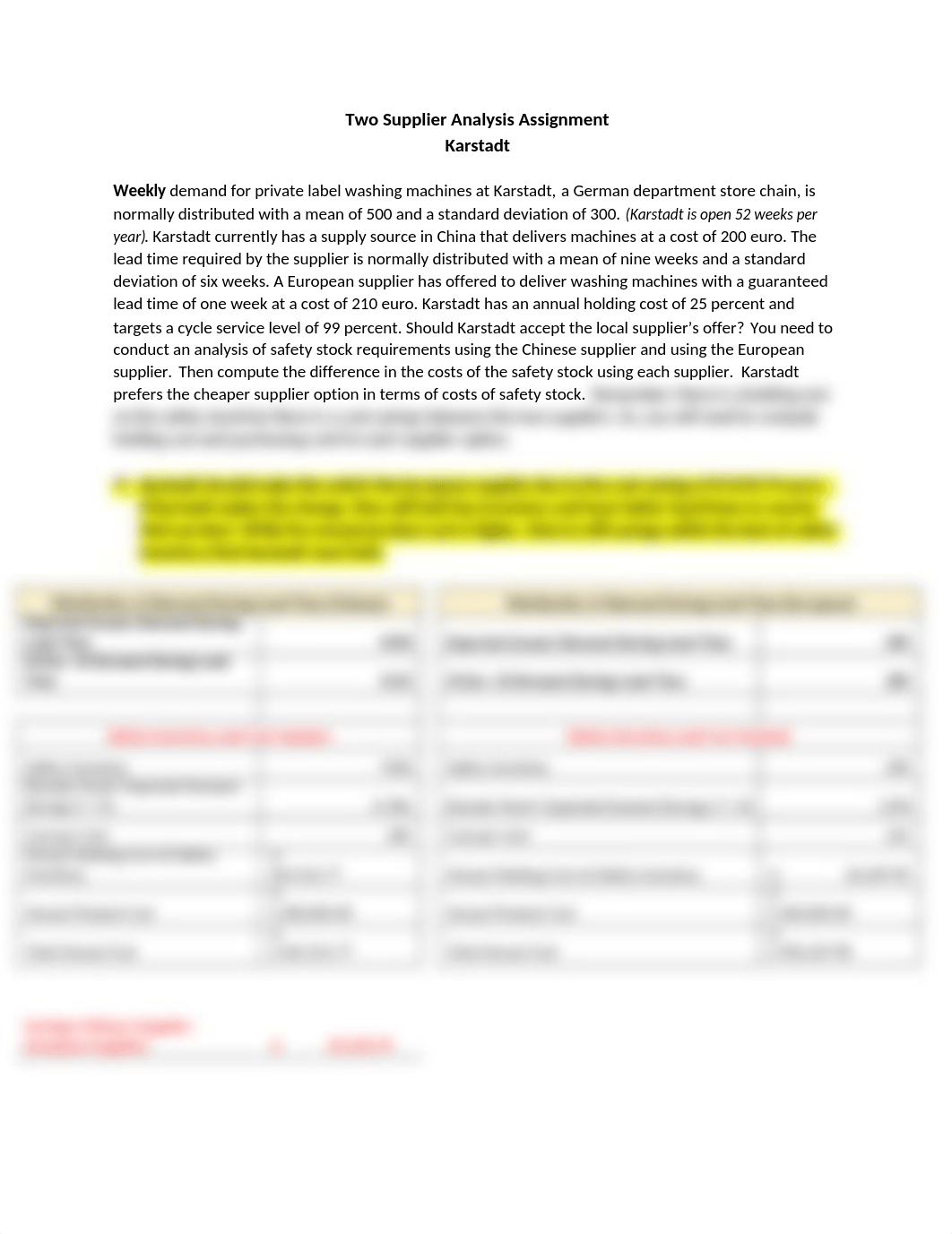 6-Two Supplier Analysis Karstadt.docx_d2sl8ugyoc8_page1