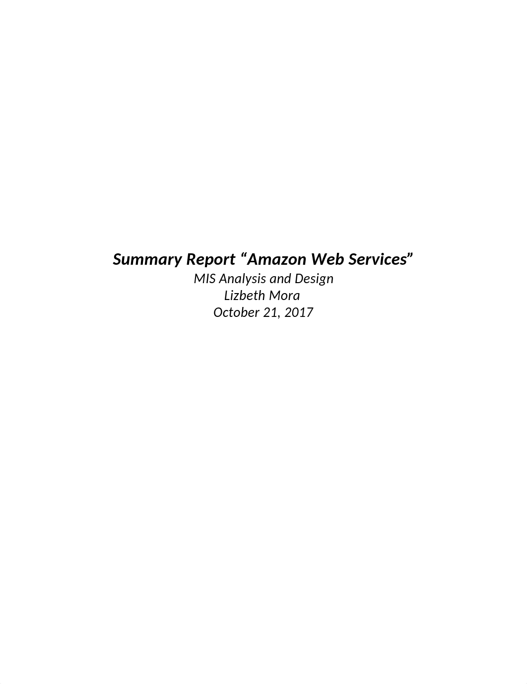 Amazon Web Services Summary Report Lizbeth Mora.docx_d2sxl75quih_page1