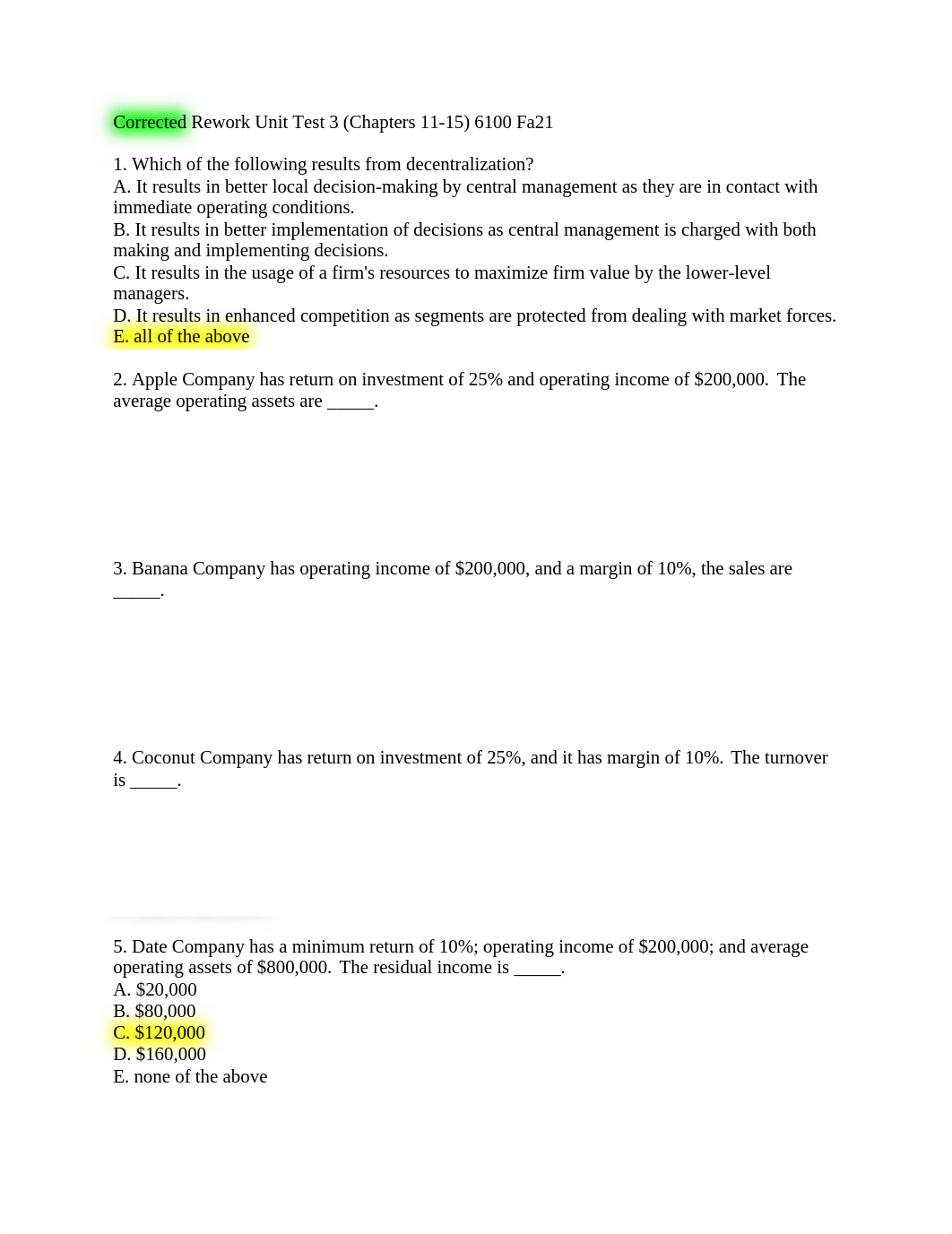 Corrected Rework Unit Test 3 (Chapter 11-15) 6100 Fa21 .docx_d2t9lpmfh99_page1