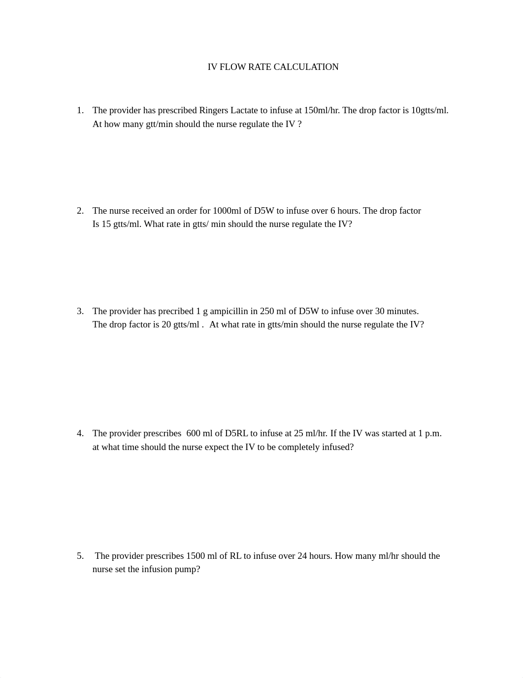 IV FLOW RATE CALCULATION worksheet.docx_d2teanxkpap_page1