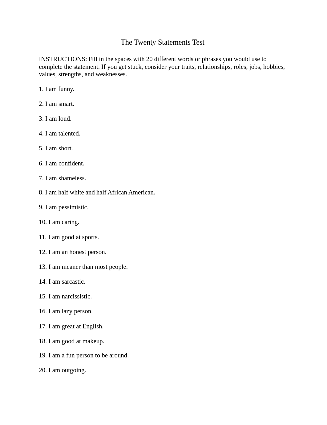 25 - The Twenty Statements Test.docx_d2thahwgjeh_page1